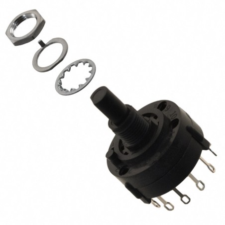 30-Degree Rotary Switch with 2-12 Positions