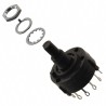 30-Degree Rotary Switch with 2-12 Positions